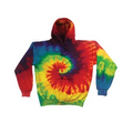 Colortone Tie Dye Adult Reactive Rainbow Pullover Hoodie